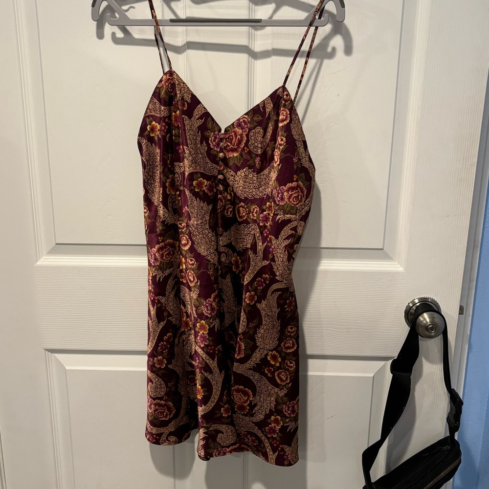 Vintage Slip Mini Dress